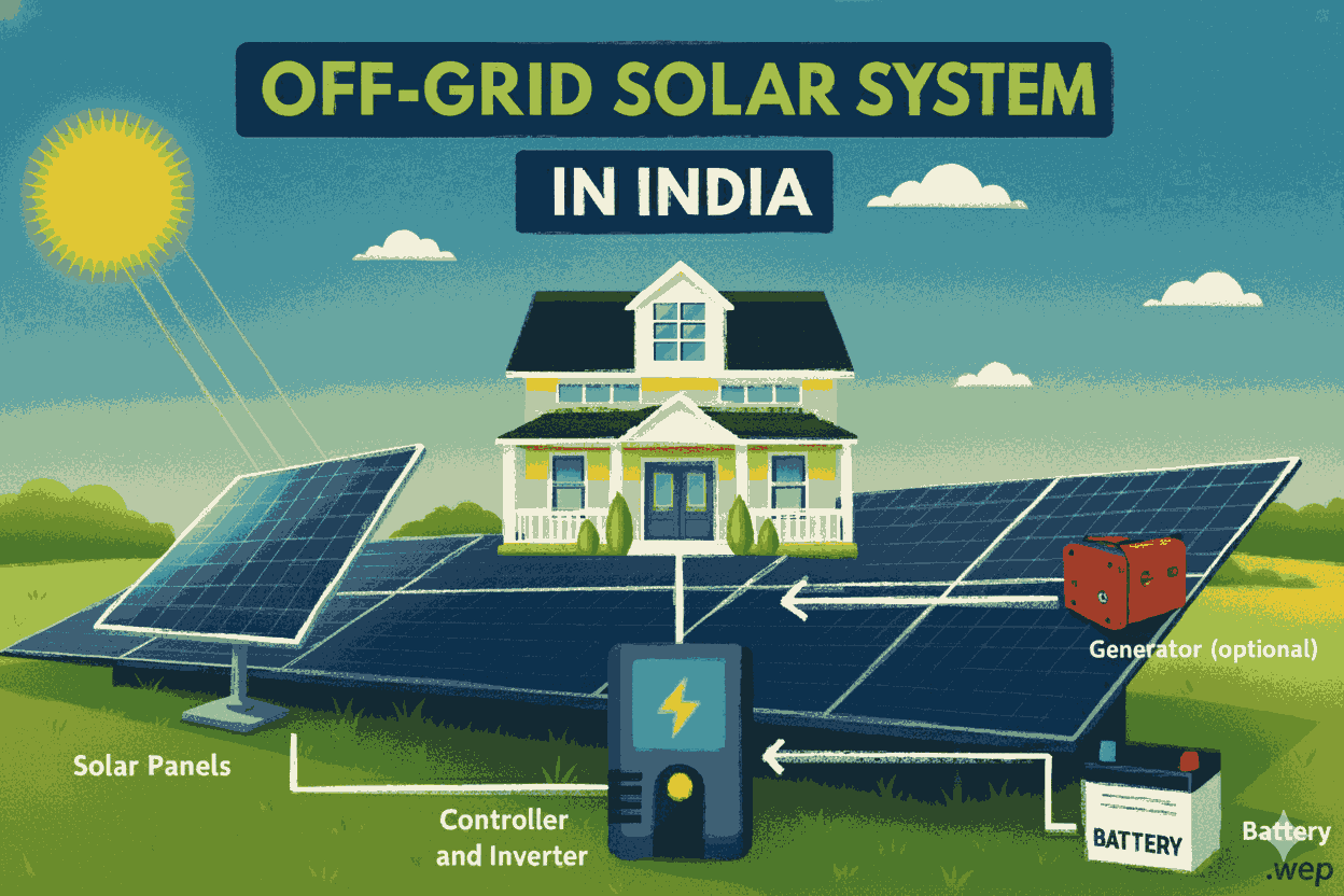 Offgrid solar installation