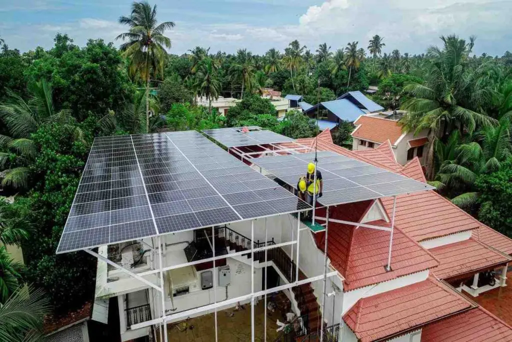 Roof Top Solar Installation
